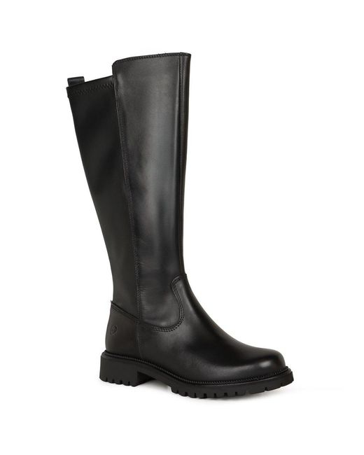 Tamaris Black Sycamore Knee High Boots