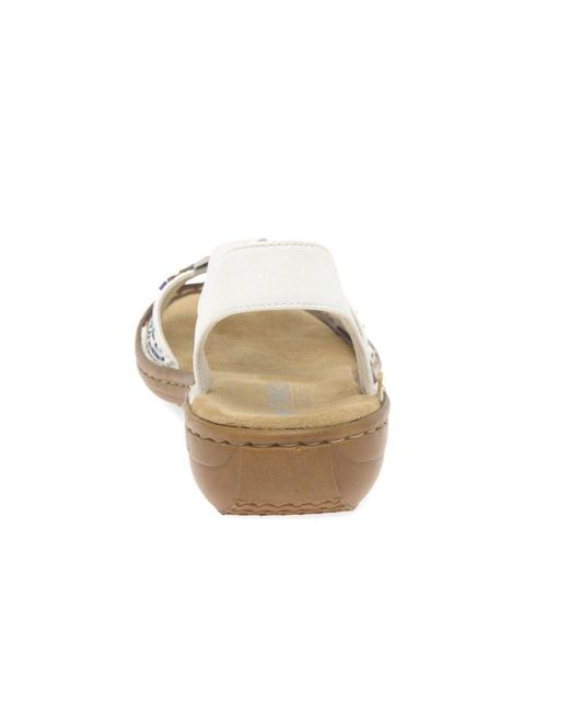 Rieker Gray Halo Sandals