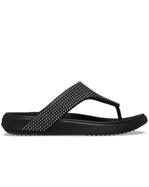 CROCSTM Black Cro Dsv Getaway Triangle Flip