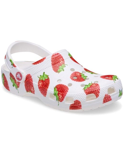 CROCSTM Red Classic Graphic Clogs