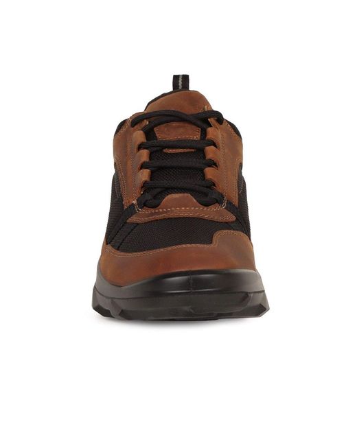 Ecco Brown Mx M Waterproof Trainers for men