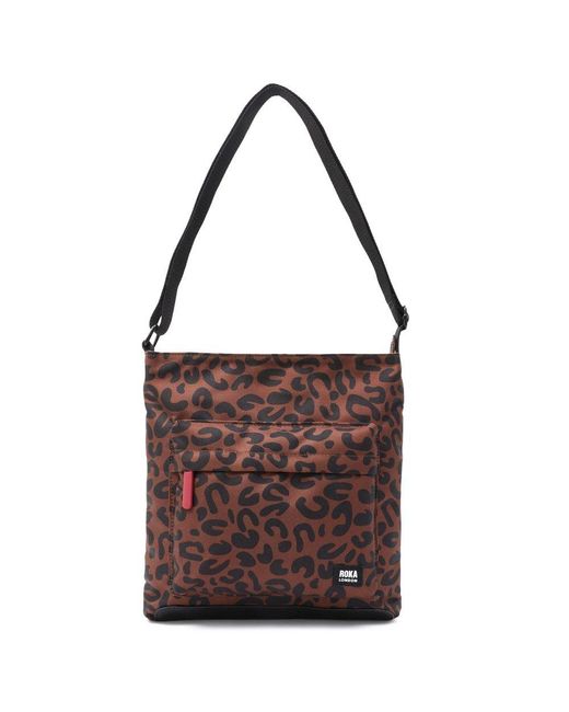 Roka Brown Kennington Crossbody Bag