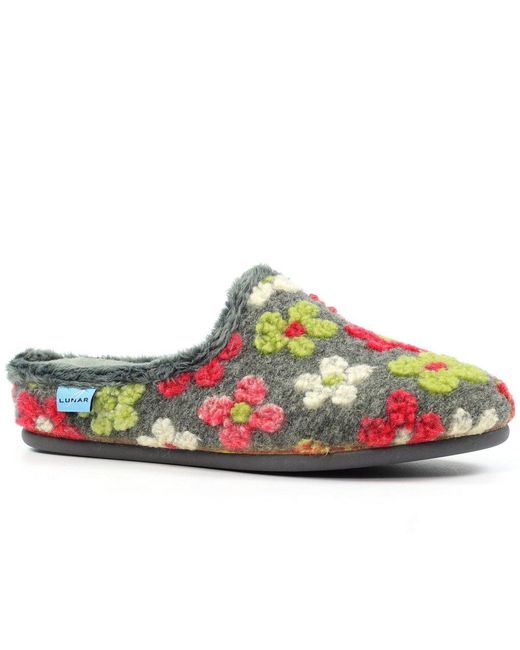 Lunar Green Dolly Slippers