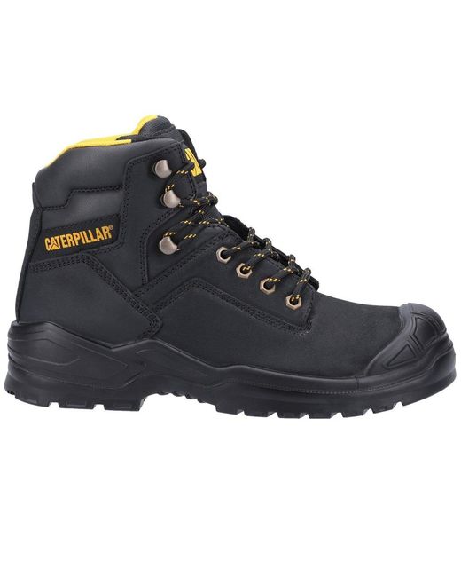 Caterpillar Black Striver Mid S3 Safety Boots for men