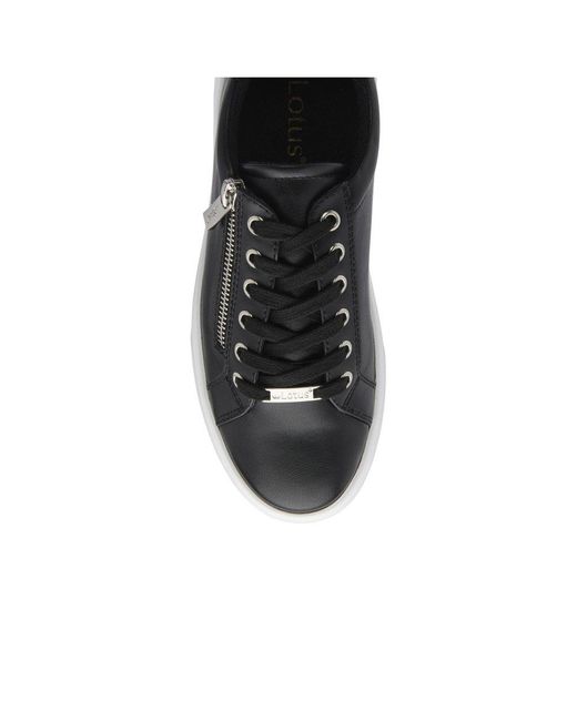 Lotus Black Alessia Trainers