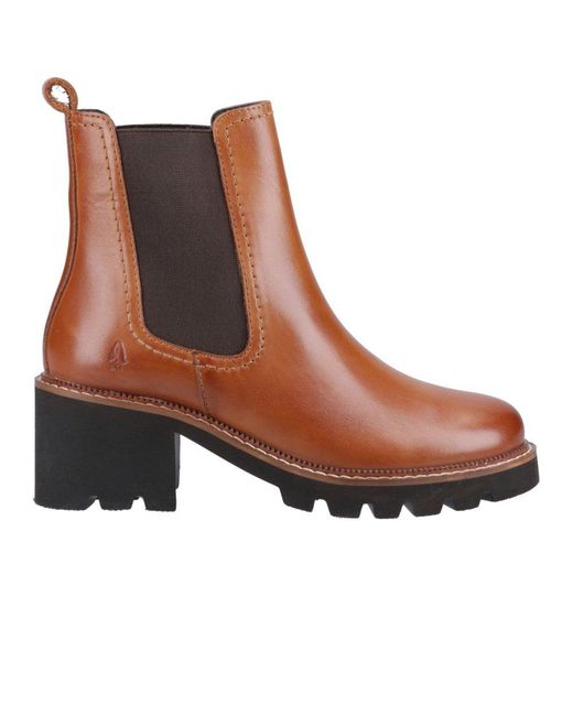 Hush Puppies Brown Gaia Chelsea Boots