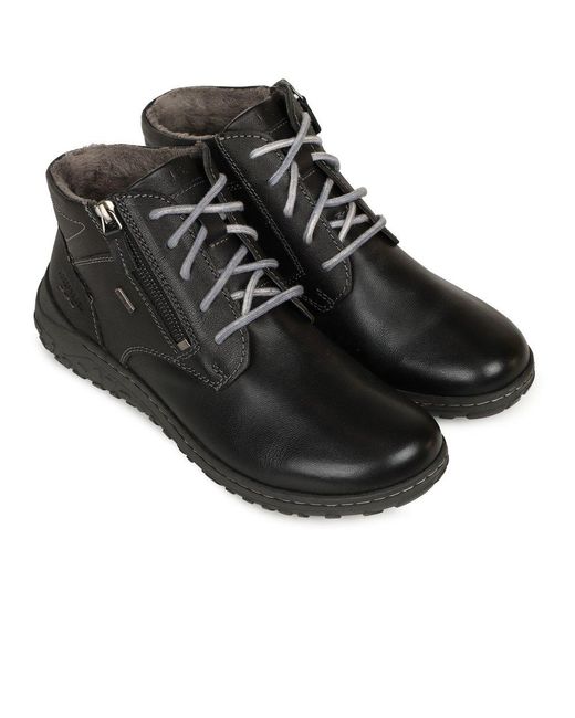 Josef Seibel Blue Ruby 54 Waterproof Ankle Boots (Schwarz)