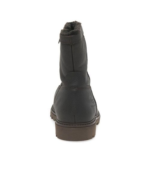 Panama Jack Black Fedro Oiled Boots for men