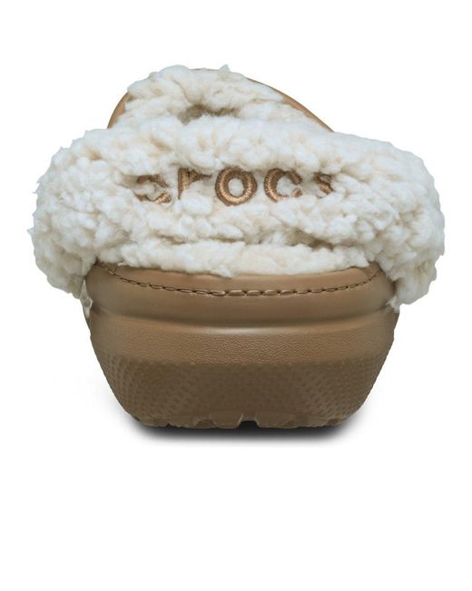 CROCSTM Brown Classic Fleece Lined Clog for men