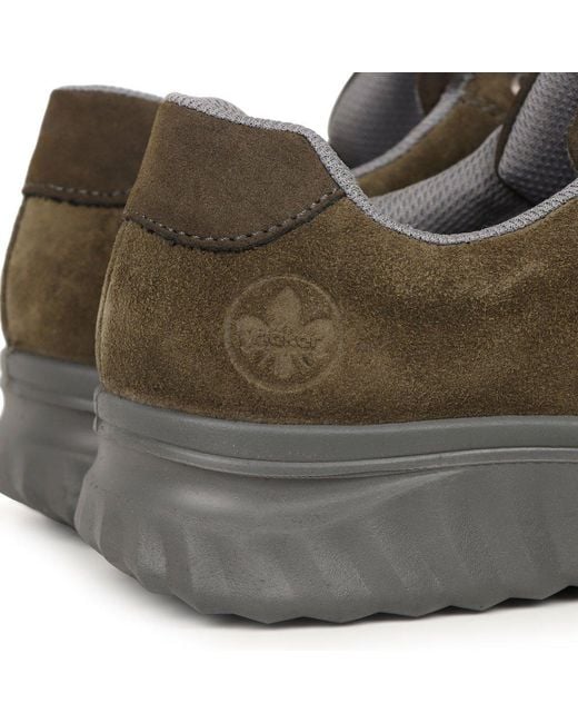 Rieker Brown Etta Waterproof Shoes