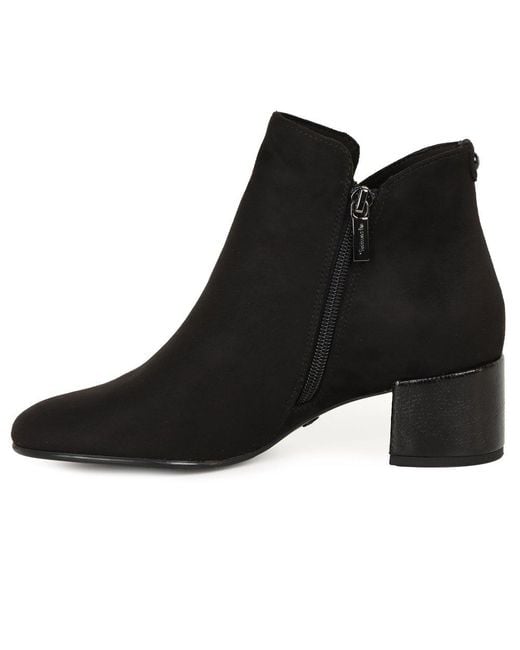 Tamaris Black Pine Ankle Boots