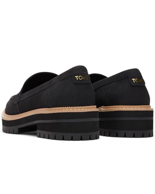 TOMS Blue Cara Loafers