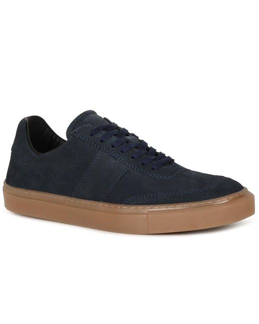 Hush Puppies Blue Riley Trainers for men