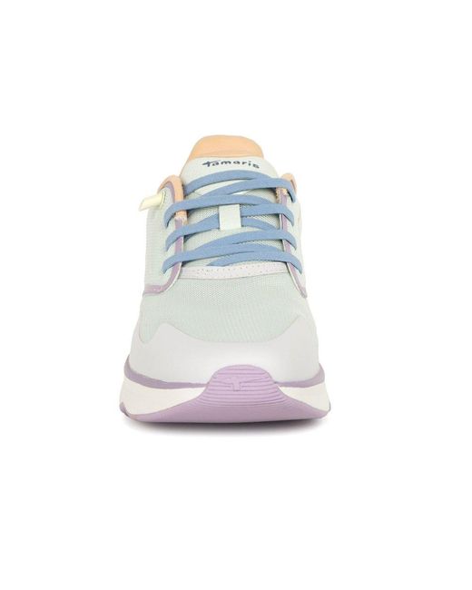 Tamaris Blue Poppy Trainers