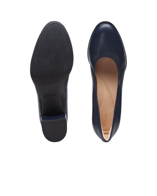 Clarks Freva55 Court Shoes in Blue | Lyst Canada
