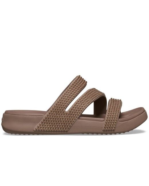 CROCSTM Brown Getaway Strappy Sandals