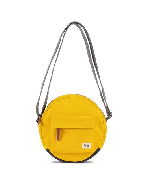 Roka Yellow Paddington B Small Backpack