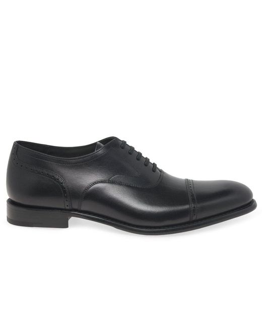 Loake Black Hughes Formal Shoes for men