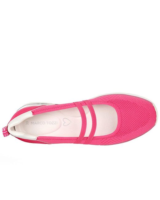 Marco Tozzi Pink Ronda Sports Shoes