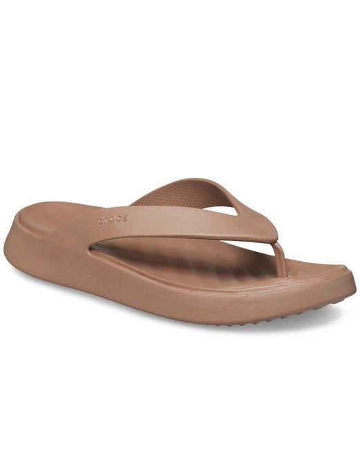 CROCSTM Brown Getaway Flip Sandals