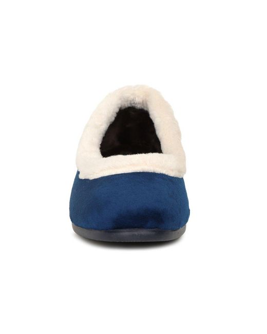 Lunar (GRS) Blue Mabel Ii Full Slippers