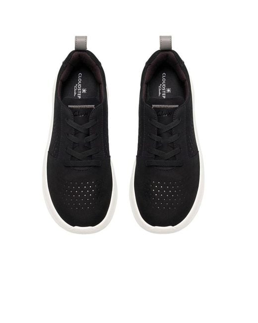 Clarks Black Solevana Style Trainers for men