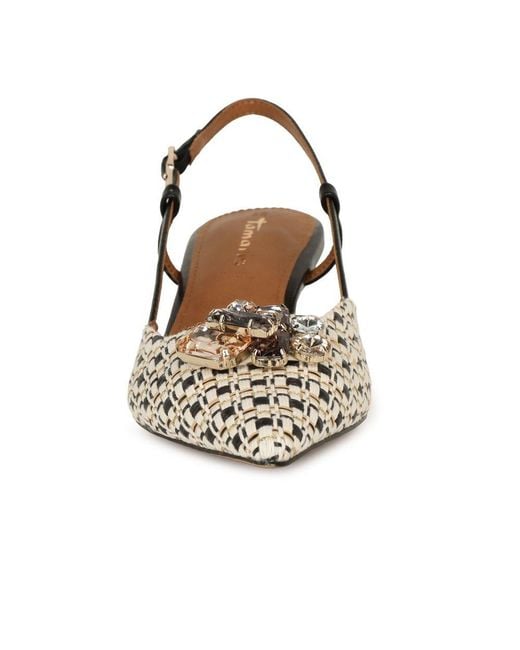 Tamaris Metallic Marilu Open Court Shoes