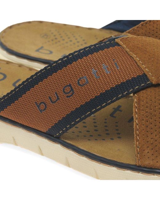 Bugatti Brown Dario Sandals for men