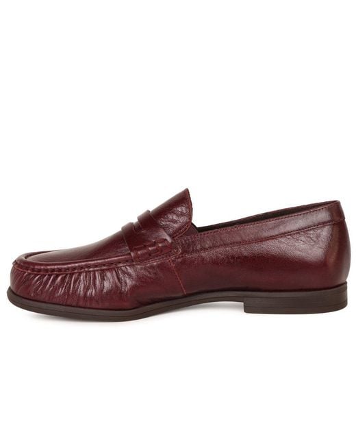 Paul Green Red Juliette Penny Loafers
