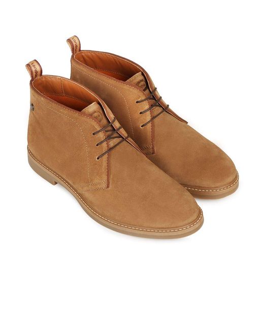 Base London Brown Carlton Chukka Boots for men