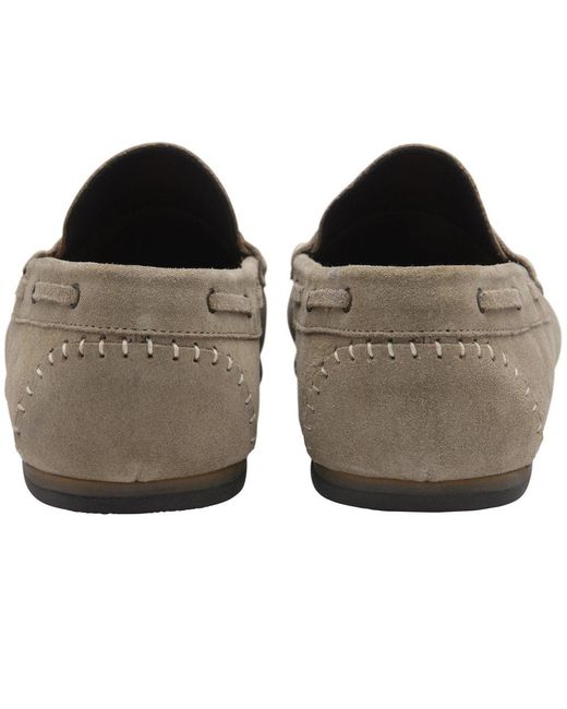 Frank Wright Brown Duggan Loafers for men