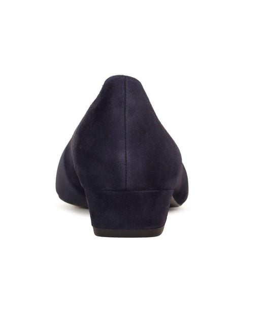 Peter Kaiser Blue Napoli Elastic Court Shoes