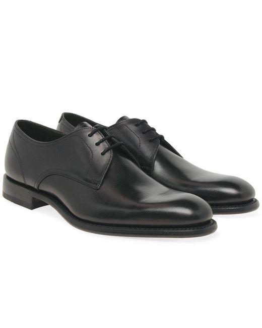 Loake Black Atherton Formal Shoes for men