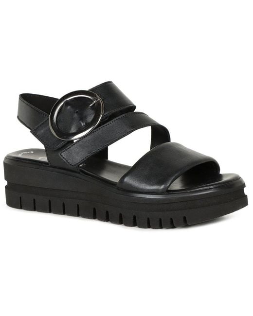 Gabor Black Amarillo Sandals