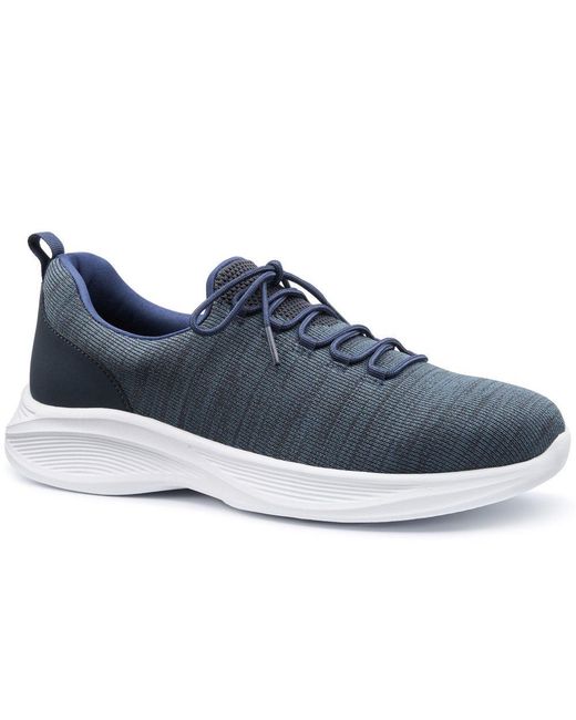 Hotter Blue Defender Trainers for men