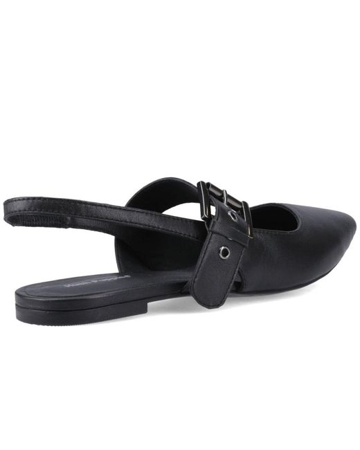 Hush Puppies Blue Diya Buckle Mary Jane Shoes