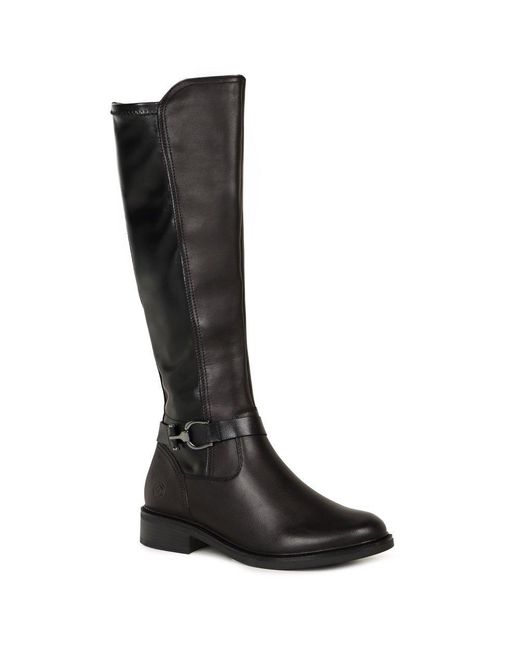 Remonte Black Barby Knee High Boots