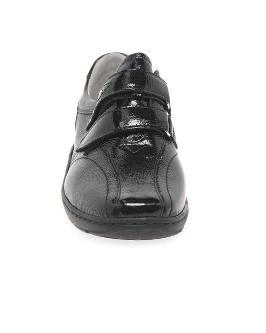 Waldläufer Black Stone Rip Tape Fastening Shoes
