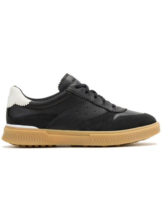Hush Puppies Black Mae Trainers