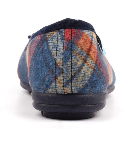 Lunar Blue Brie Slippers