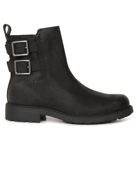 Clarks Black Orinoco2 Bay Ankle Boots
