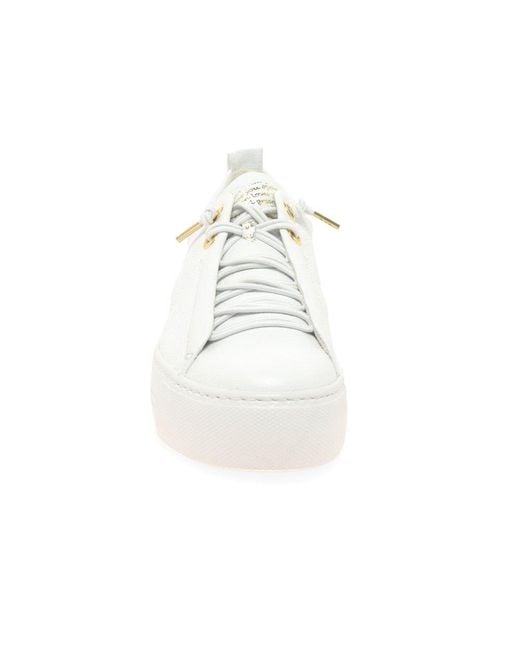 Paul Green White Emely Trainers