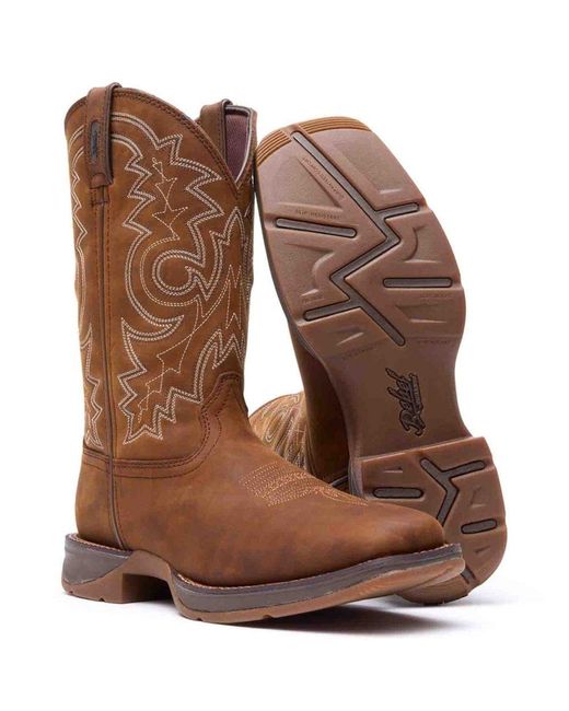 Durango Brown Rebel Western Boots for men