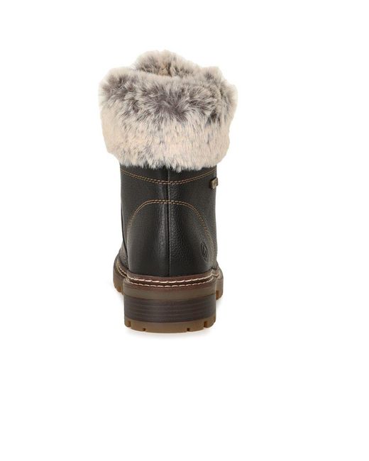 Remonte Black Carro Ankle Boots