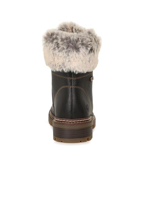 Remonte Black Carro Ankle Boots
