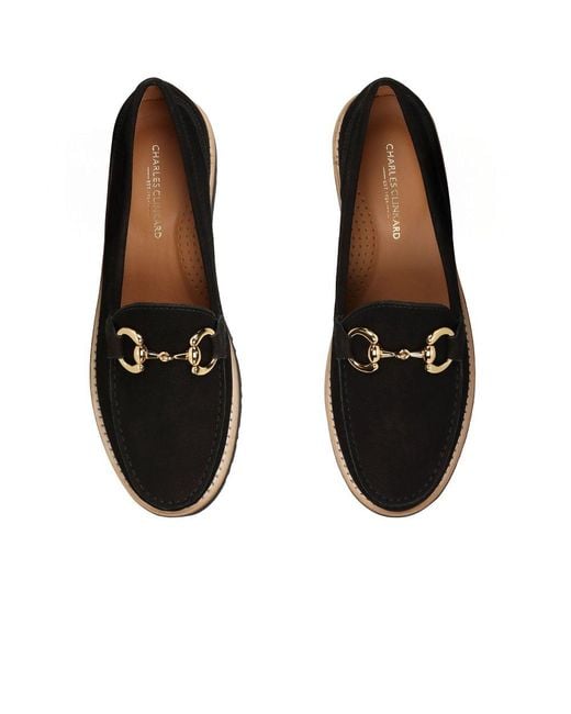 Charles Clinkard Black Cayenne Moccasins