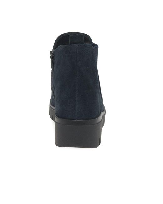 Gabor Blue Dublin Chelsea Boots