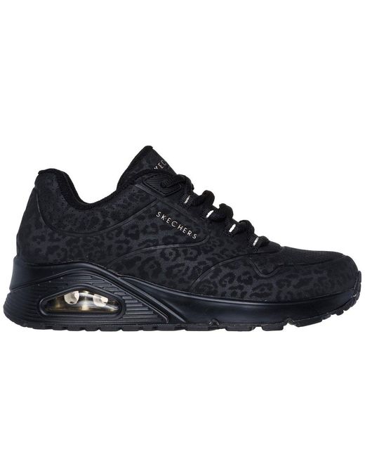 Skechers Blue Uno Kat-Neato 177144-Bbk Lace Up Shoe