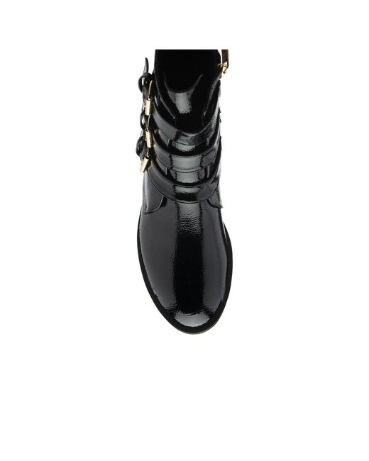 Lotus Black Valencia Ankle Boots