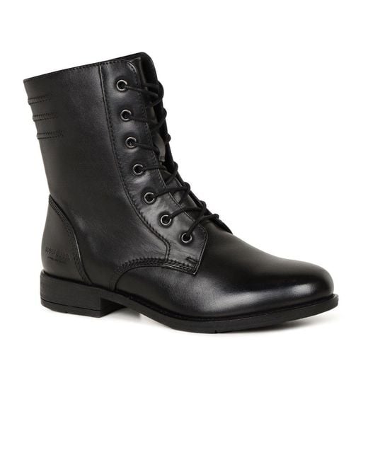 Josef Seibel Black Simona 01 Ankle Boots